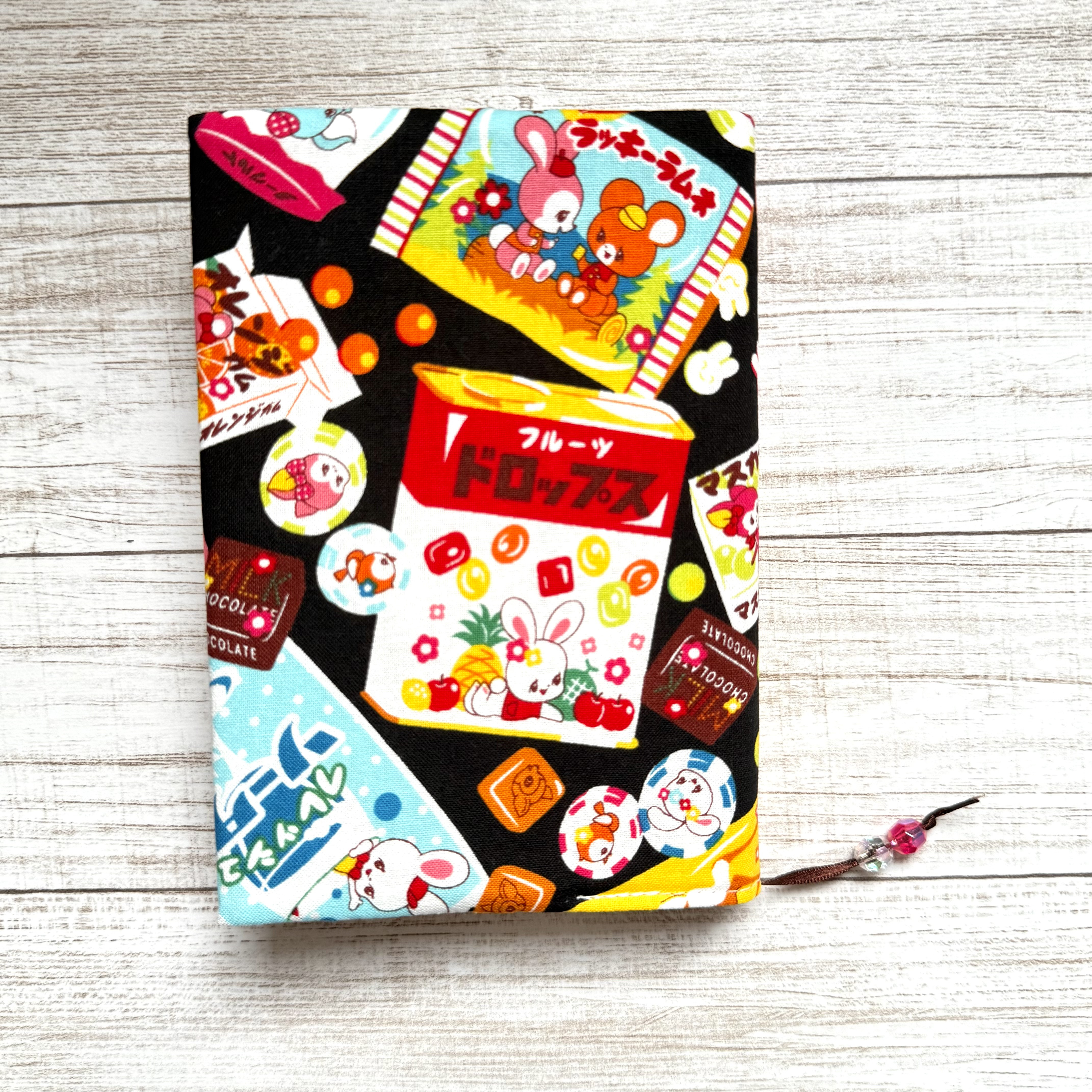 【はいから横丁】駄菓子ブックカバーBK 再販予定