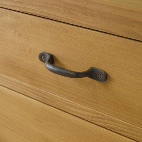 サイドボード003 横150縦90奥行40 無垢食器棚キッチンガラス扉引戸