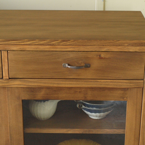 サイドボード 食器棚 ガラス扉 木製 comodocasa_kamakura-sideboard-120