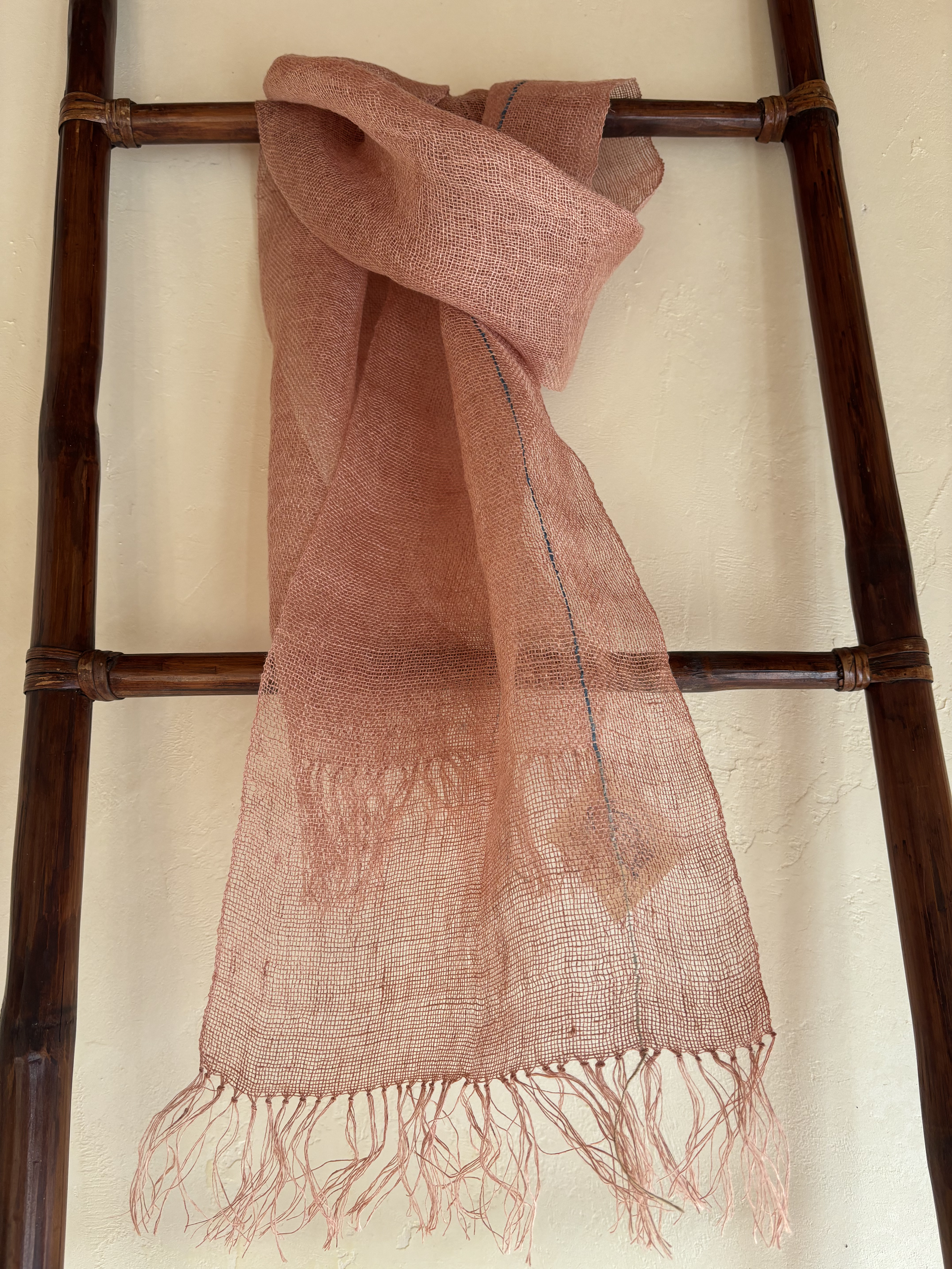 手織りヘンプストールU