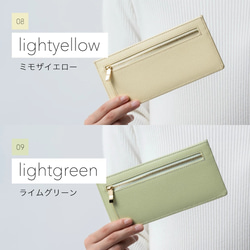 ＼大好評につき新色登場！／超薄型　コンパクト長財布　 スキミング防止機能付き ミニ財布　RFID　(wallet-11) 13枚目の画像