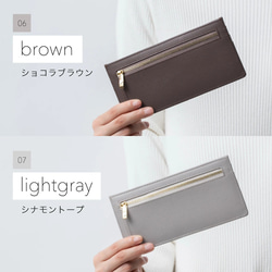 ＼大好評につき新色登場！／超薄型　コンパクト長財布　 スキミング防止機能付き ミニ財布　RFID　(wallet-11) 12枚目の画像