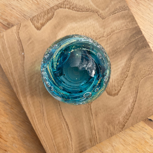 ペーパーウェイトグラスアイ22mm ライトブルー 22mm LGグラスアイ - DOLLCE