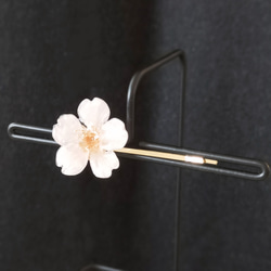 【生花】【受注制作】Everpink. こだわりの花びらで仕上げた本物の桜の髪飾り／ヘアピン 7枚目の画像