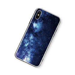 星空の輝き【強化ガラス × TPUケース】iPhoneケース 2枚目の画像