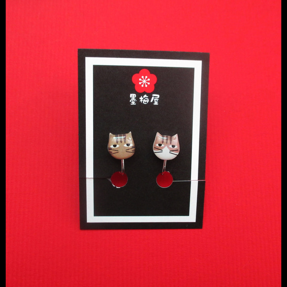 貓耳環 1 Kijitora x Kijishiro 第1張的照片