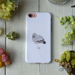 相容於所有型號智慧型手機保護殼 *Bird Pigeon*iPhoneSE3/SE2 Xperia Galaxy AQUOS A 第1張的照片