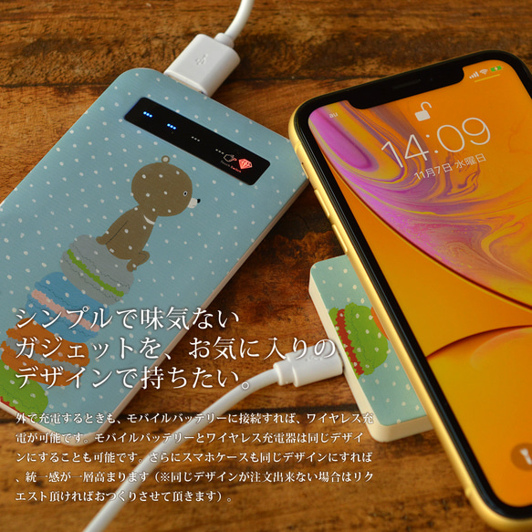 無線充電器 qi 兼容 iPhoneXR iPhoneXs iPhoneXsMax 無線充電鳥火柴盒 第5張的照片