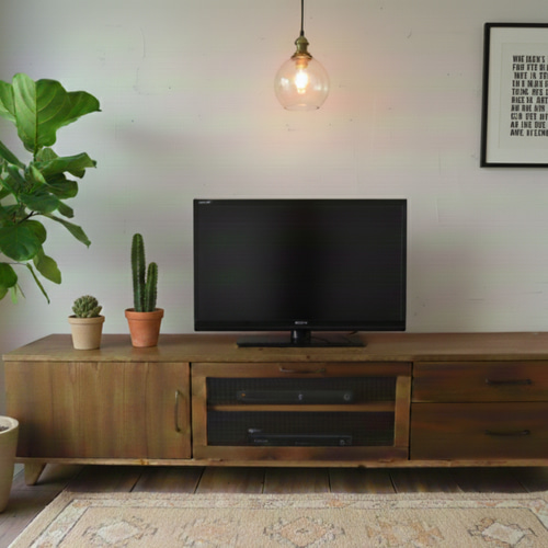 テレビボード TVボード180 ウォールナット2回塗り アンティーク テレビ
