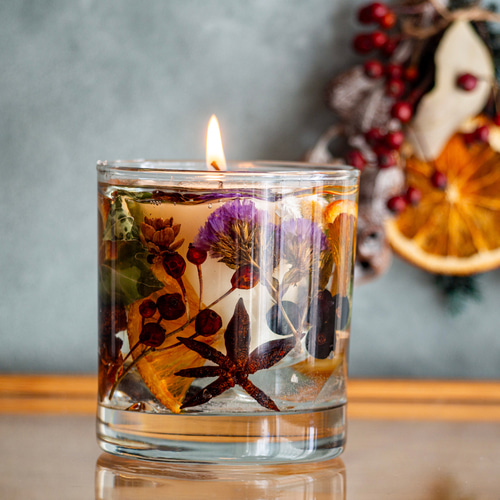 3日以内発送可能》森を歩く気分になるボタニカルアロマキャンドル