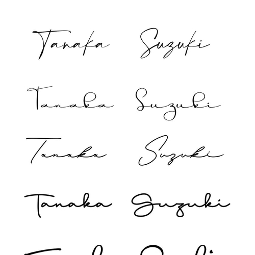 アイアン表札 オーダー表札 筆記体表札 鍛鉄表札 ロートアイアン （7