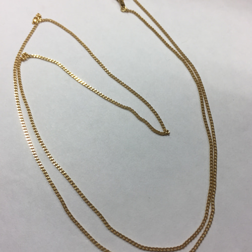 K18イエローゴールド 50cm 喜平ネックレス 新品 本物 18金 幅1mm K18イエローゴールド 50cm 喜平ネックレス 新品 本物 18金 幅1mm