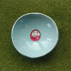 だるまの豆皿【そらモデル】 1枚目の画像