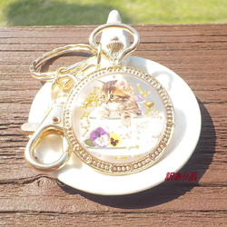 ワケありな逸品 訳あり レジンアクセサリー 透明 ！ティーカップ トラ