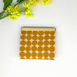 カード財布Ｍ　(Simple DoT orange) 2枚目の画像