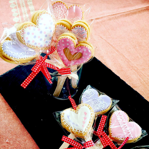パステルカラー♡アイシングクッキーバー クッキー Kozue-Sweets パステルカラー♡アイシングクッキーバー クッキー Kozue-Sweets