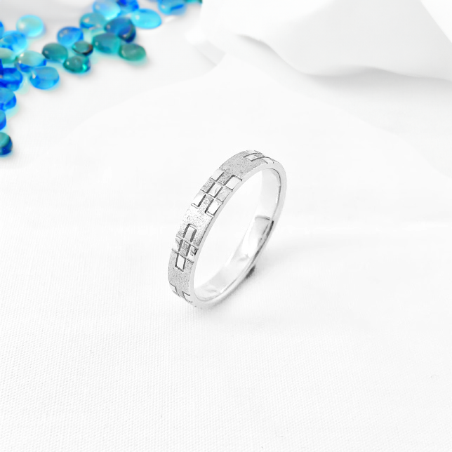 ～Okinawa Jewelry～ミンサー指輪“ウムイ”想い【SILVER925】