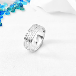 ～Okinawa Jewelry～ミンサー指輪“チュイシージ”助け合い【SILVER925】 1枚目の画像