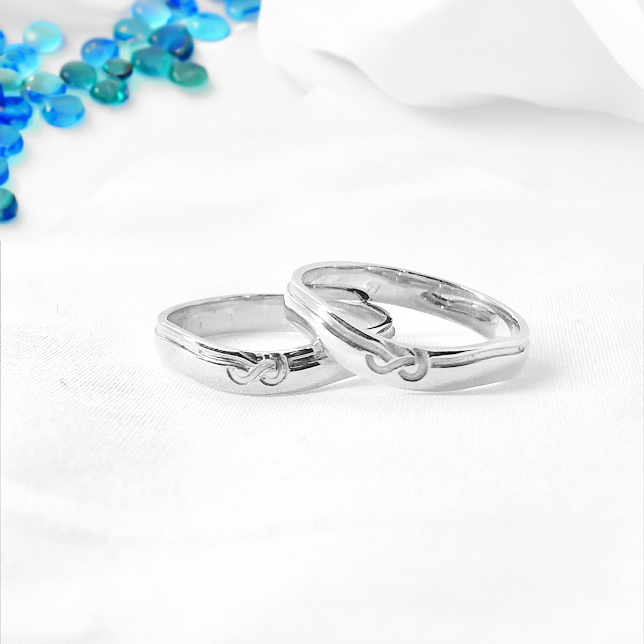 ～Okinawa Jewelry～ むすび指輪“チョクサイ”一対 ペア【SILVER925】