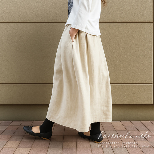 マキシ丈　ロングスカート　HARENOCHI NEKO マキシ丈 ロングスカート HARENOCHI NEKO 9/6再販】□10日内発送