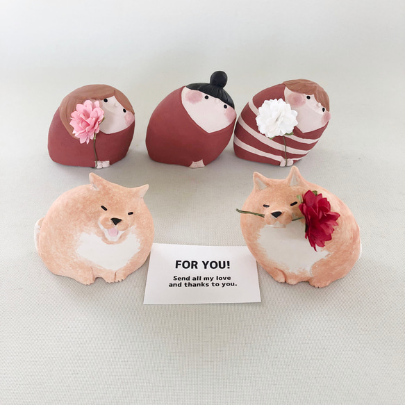 [受注制作]あ〜。うん。柴犬　（素焼き　楽焼きの柴犬） 6枚目の画像
