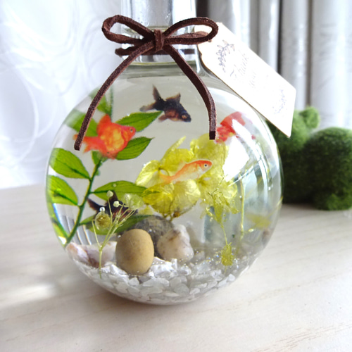 金魚の一輪挿し 赤 一輪挿し・花瓶・花器 KJ's Glass 通販 金魚の一輪挿し 赤 一輪挿し・花瓶・花器 KJ's Glass 通販