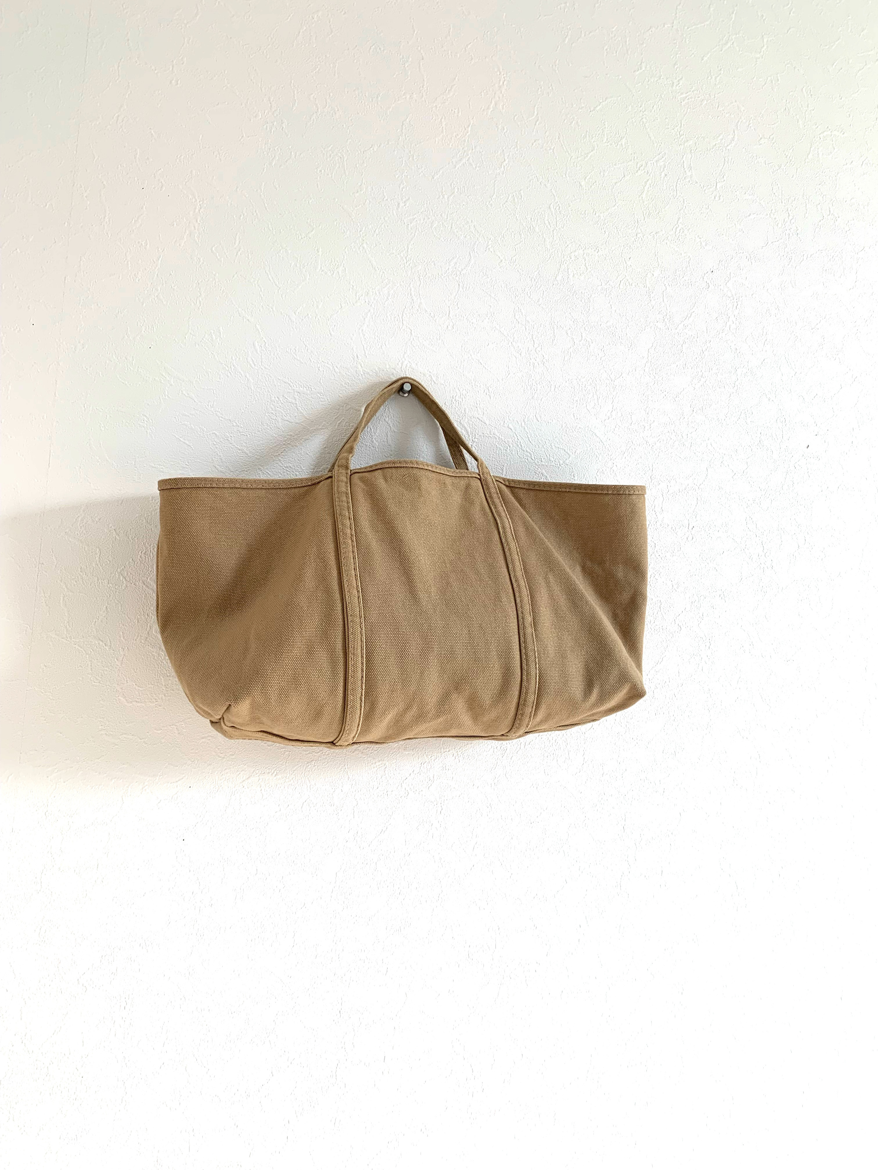 帆布　よこながトートバッグ 　桑染色 CHINO BEIGE