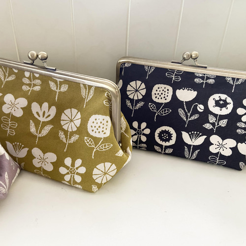 ぞぞ様 専用がま口財布 がま口ポーチ メイクポーチ ハン
