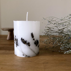 Lavender botanical candle （BOX入り） 4枚目の画像