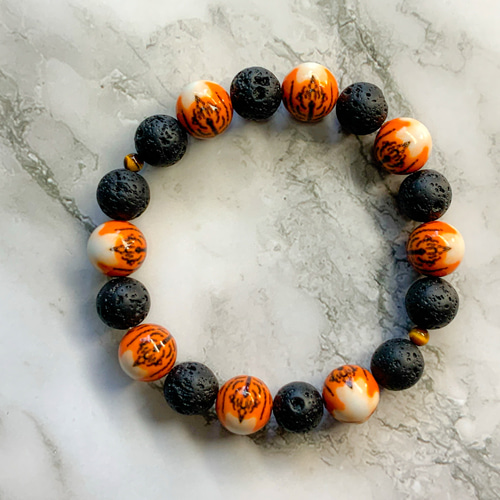 受注製作 虎珠ブレスレット 虎っ八（とらっぱち） ブレスレット 馬の助