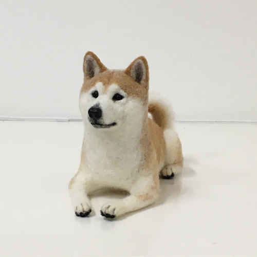 handmade 羊毛フェルト ☆ 柴犬 犬 オーダー - メルカリ