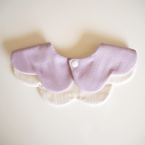 花びらスタイ ラベンダー スタイ・よだれかけ hanayumeco 通販 7007593