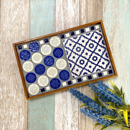 タイルトレー 柄