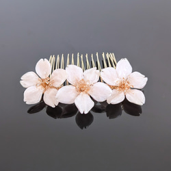 ももこ様 追加分 本物花 髪飾り ももこ様 追加分 本物花 髪飾り 編み込み ヘアアクセサリー