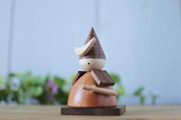 【再販】端午の節句　木製五月人形 2枚目の画像