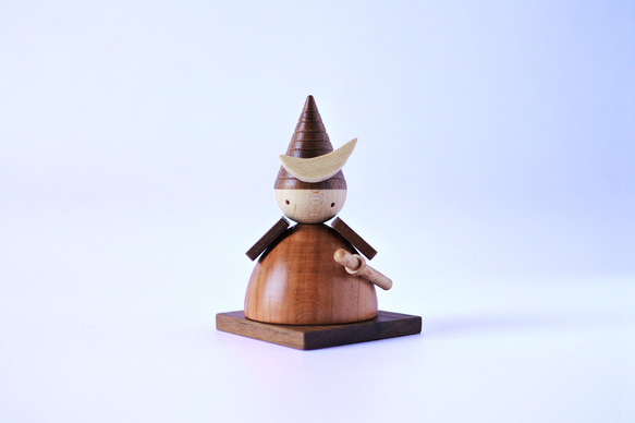 【再販】端午の節句　木製五月人形 4枚目の画像