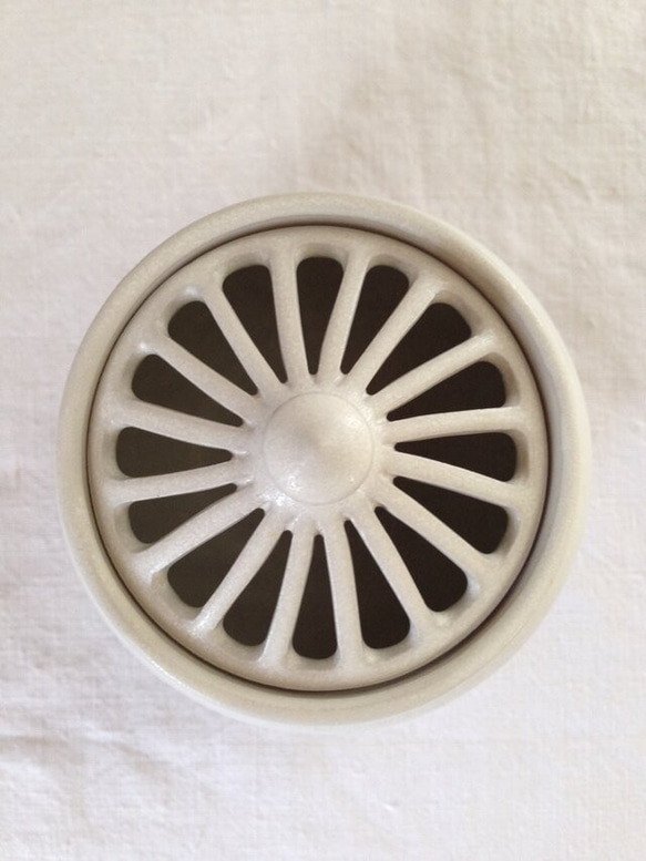 香炉(白マット) 3枚目の画像