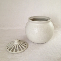 香炉(白マット) 4枚目の画像