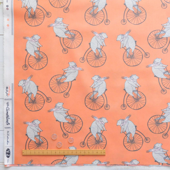 生地 Mr.Penny Creamsicle  -LCT-25500 -ART GALLERY FABRICS 5枚目の画像