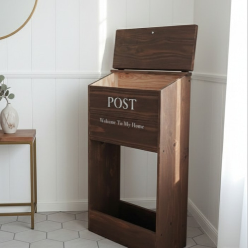 置型☆アンティークポスト(S) その他家具 ヤックル 通販 7063787