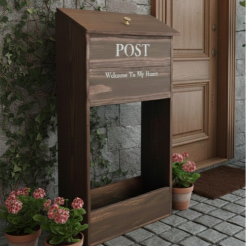 置型☆アンティークポスト(S) その他家具 ヤックル 通販 7063787