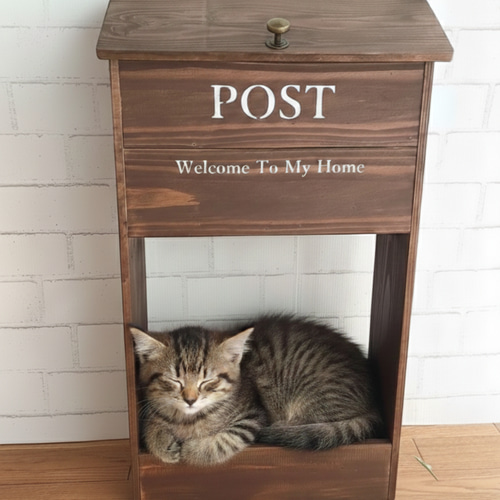 置型☆アンティークポスト(S) その他家具 ヤックル 通販 7063787