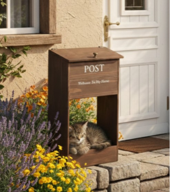 置型☆アンティークポスト(S) その他家具 ヤックル 通販 7063787