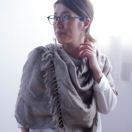 wafu. 新品 ストール　カシミアベージュ wafu. 新品 ストール カシミアベージュ 【公式通販】