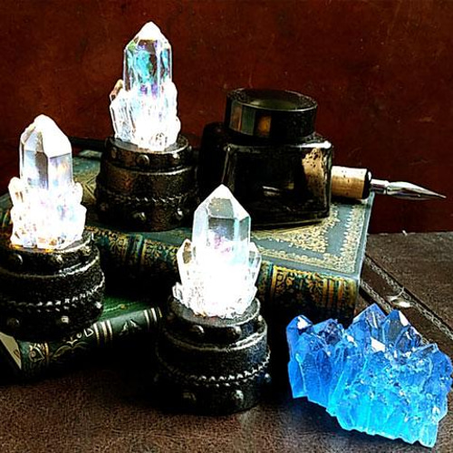 再販不可で在庫限り】魔術室の小さな鉱石ランプ/キャンドル 再販不可で在庫限り】魔術室の小さな鉱石ランプ/キャンドル