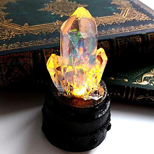 再販不可で在庫限り】魔術室の小さな鉱石ランプ/キャンドル 再販不可で在庫限り】魔術室の小さな鉱石ランプ/キャンドル