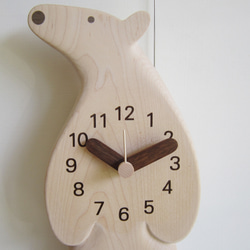 ポーラベア　掛け時計 4枚目の画像