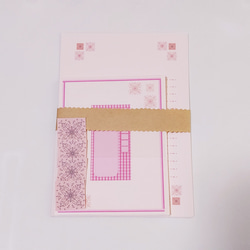 ピンク系１１～レターセット１点＋便箋３０枚～ 1枚目の画像