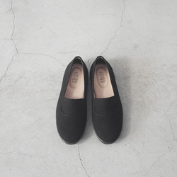 【ブラック】ナチュラルカラーシリーズ　hanamikoji　シューズ・靴 2枚目の画像