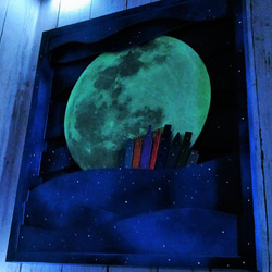 暗いところで直径30cmの月が光ます～大月屋 6枚目の画像